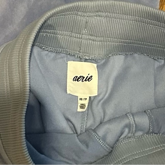 Aerie Kids Light Blue Flared Pants - Picture 5 of 6